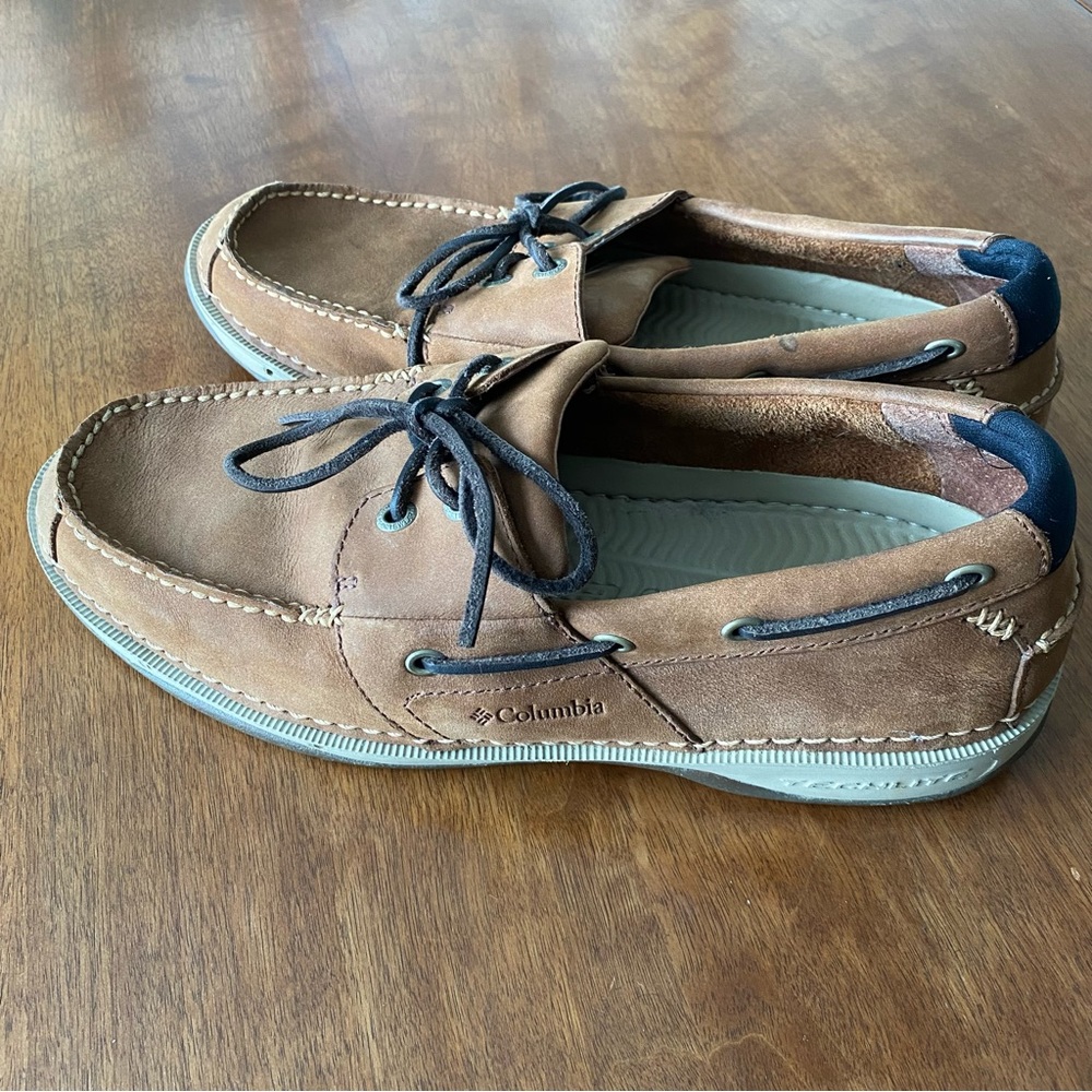 Columbia Boat Shoes, Brown